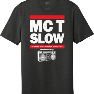 MC TSlow Classic Run DMC Boom Box Shirt