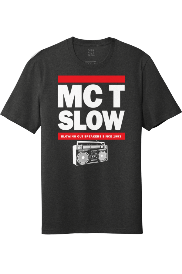 MC TSlow Classic Run DMC Boom Box Shirt