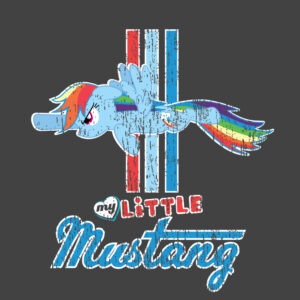 My Little Mustang - Ford and My Little Pony Mash-Up Shirt