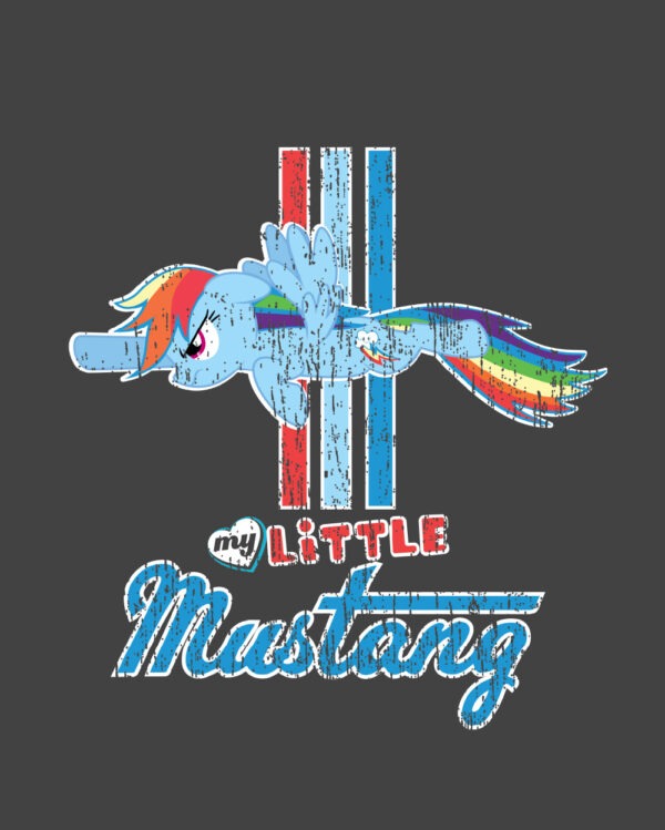 My Little Mustang - Ford and My Little Pony Mash-Up Shirt