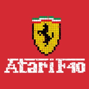 Atari F40 - Ferrari Mash Up Shirt