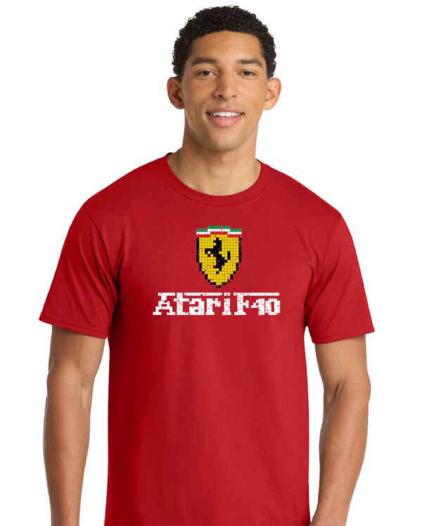 Atari F40 - Ferrari Mash Up Shirt - Image 2