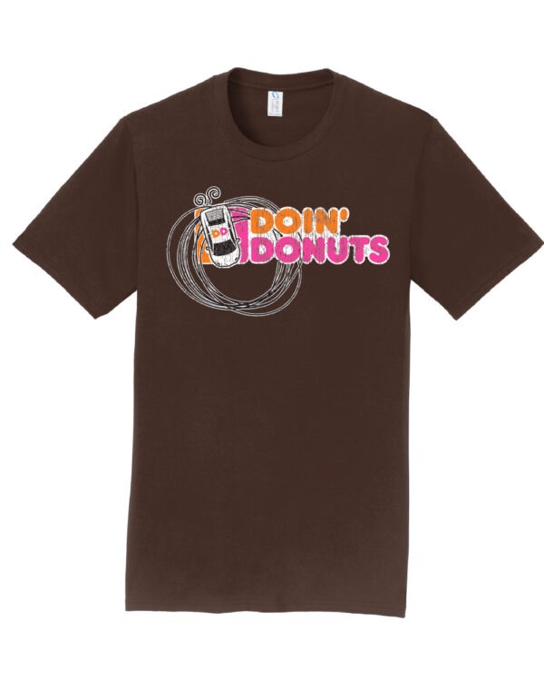 Doin' Donuts Shirt - Funny Dunkin Donuts Parody T-Shirt - Image 3