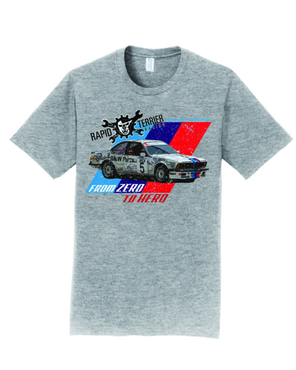Rapid Terrier 1984 Schnitzer BMW 635CSI Shirt - Image 3
