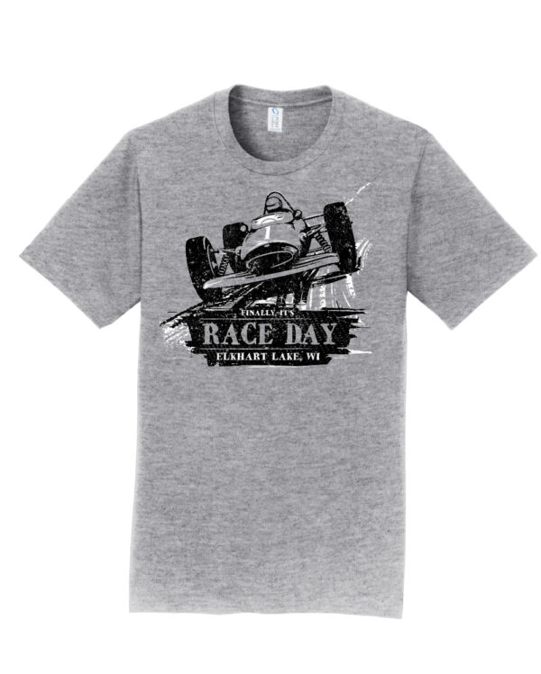 It's Race Day Vintage Car Elkhart Lake Shirt - Image 3