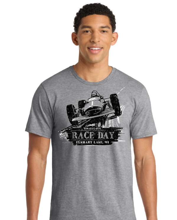 It's Race Day Vintage Car Elkhart Lake Shirt - Image 2