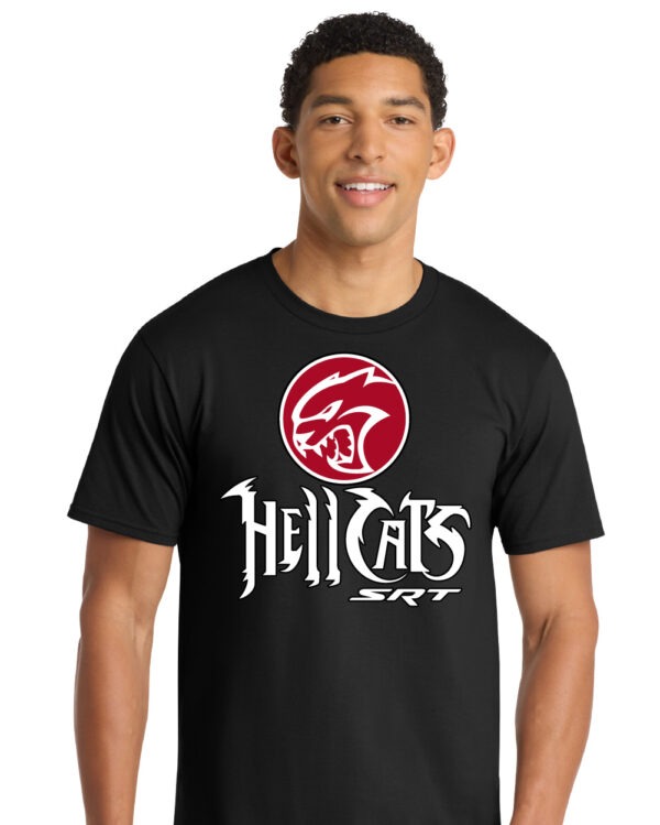 Stacked Hell Cat SRT- Thundercats Mash-Up Shirt - Image 2