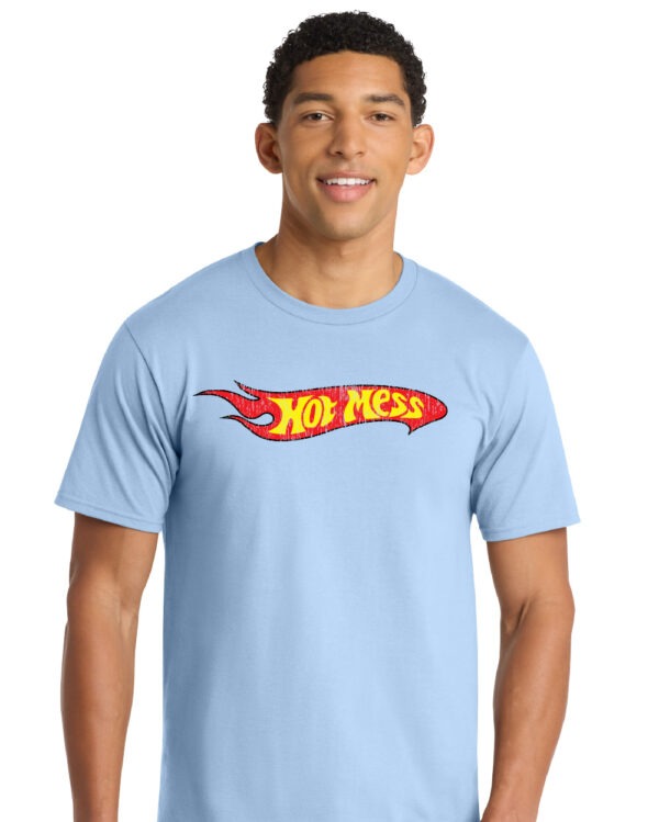 Hot Mess Shirt - Funny Hot Wheels Parody T-Shirt - Image 2