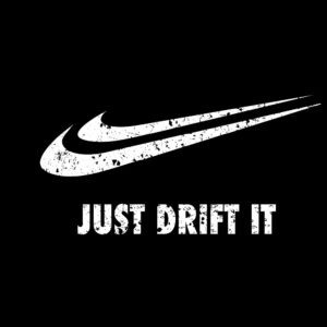 Just Drift It Parody Logo Shirt