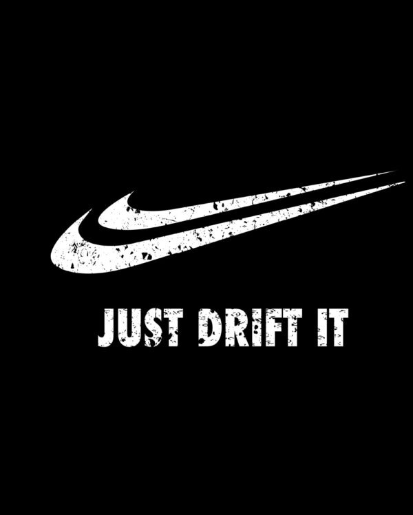 Just Drift It Parody Logo Shirt