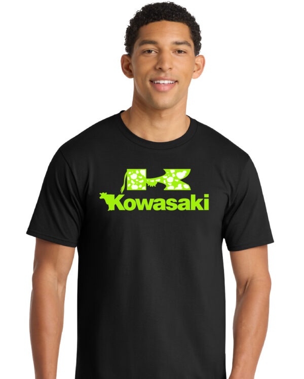 Kowasaki - Parody Kawasaki Racing T-Shirt - Image 2