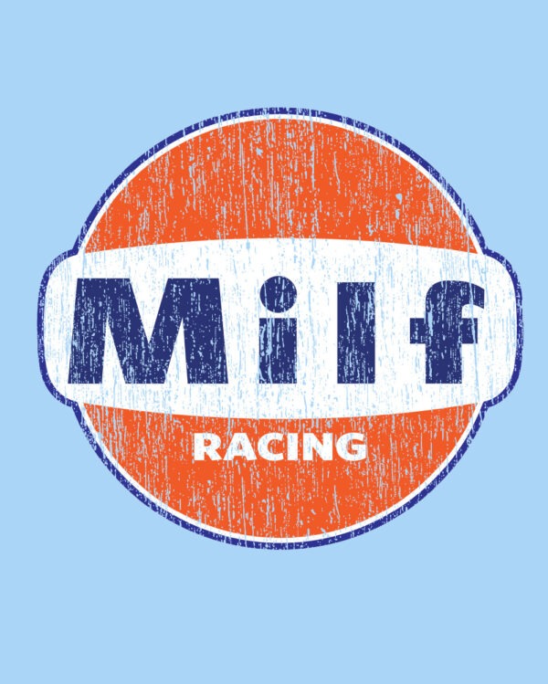 MILF Racing Shirt - Funny Gulf Parody T-Shirt
