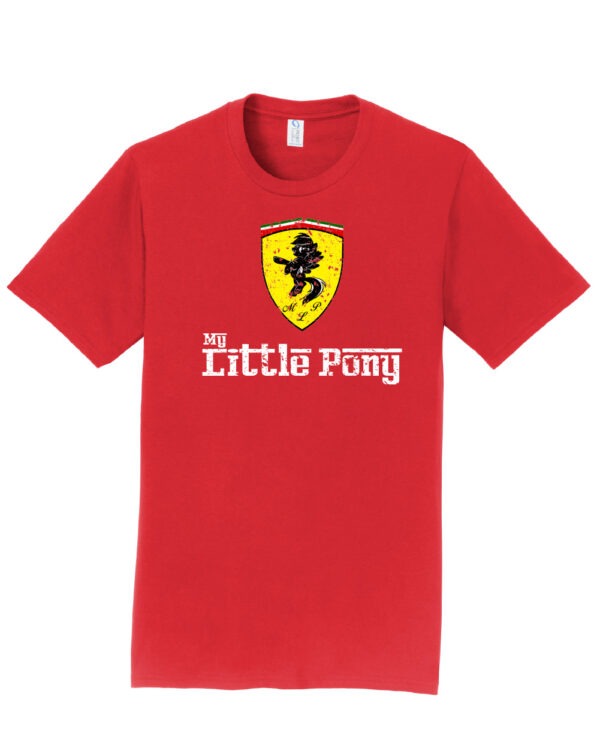My Little Pony Ferrari - Funny Parody T-Shirt - Image 2