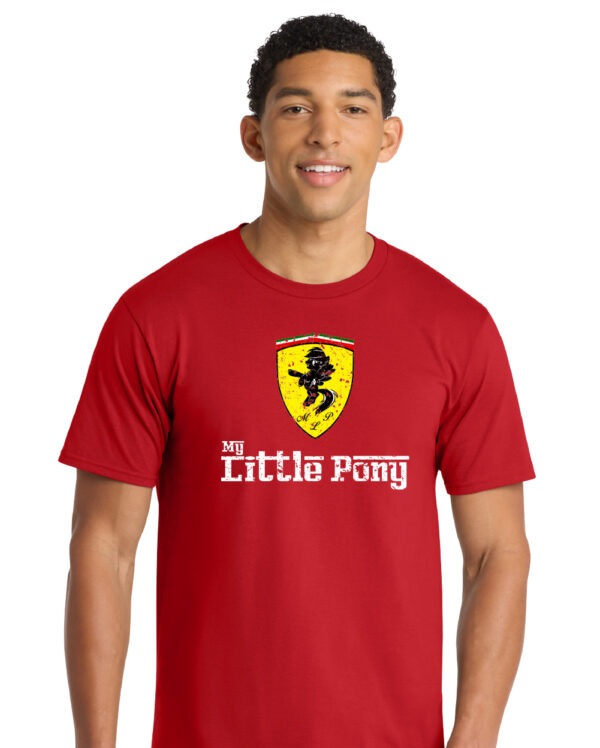 My Little Pony Ferrari - Funny Parody T-Shirt - Image 3