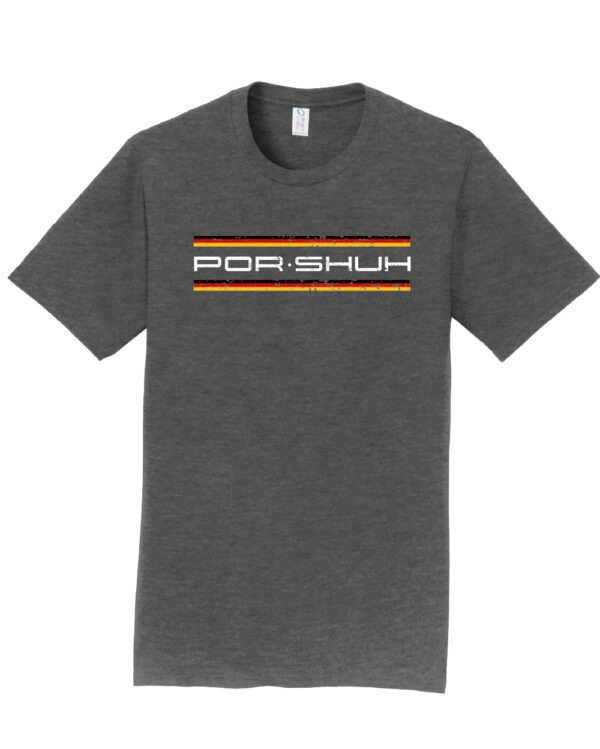 Por Shuh Shirt - Funny Porsche Parody T-Shirt - Image 3