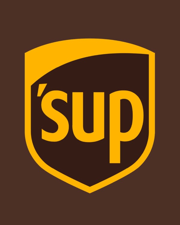 'SUP - UPS Parody Shirt