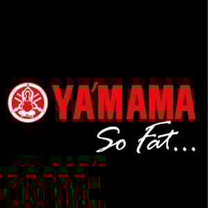 Ya'Mama So Fat - Parody Yamaha Racing Shirt